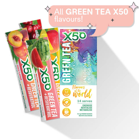Flavours Of The World Green Tea X50